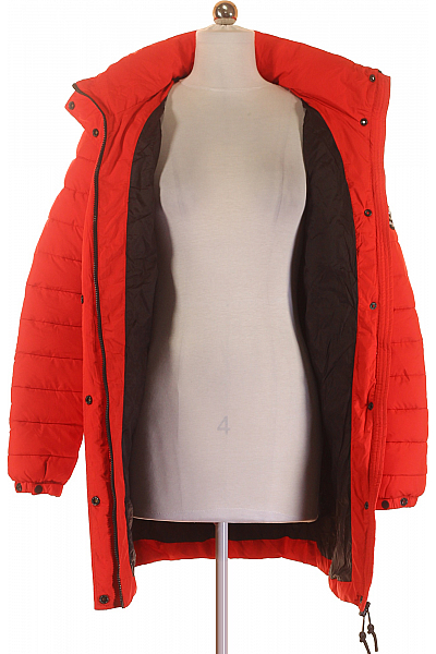 SUPERDRY Zimní Dámská Bunda Červená Vel. 36