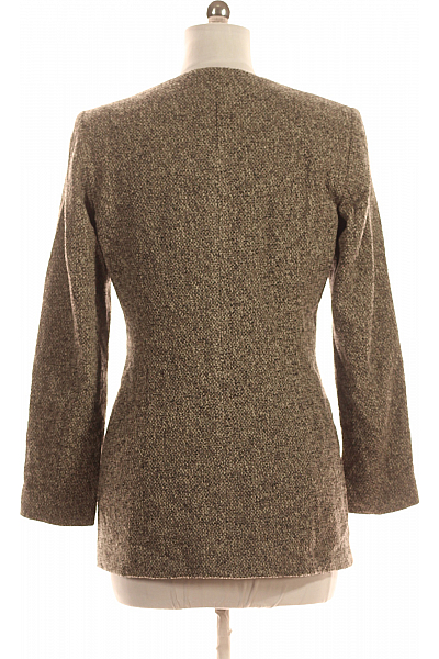 Dámský Kabát Vlněný Šedý Gerard Darel Vel. 40