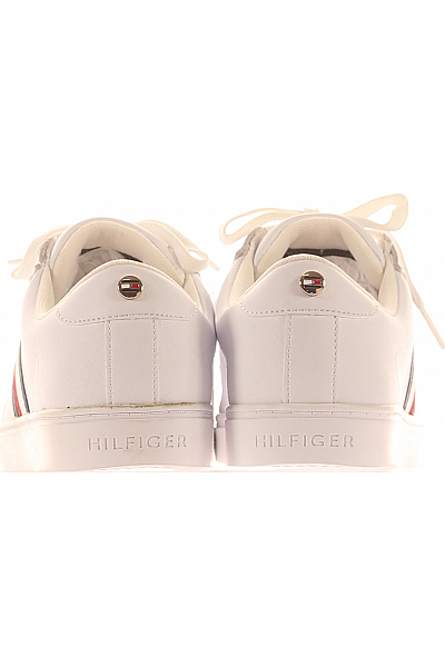 TOMMY HILFIGER Dámské Tenisky Kožené Bílé Vel.  40