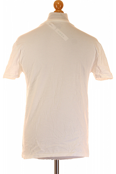Ralph Lauren Pánské Tričko Bílé Second hand Vel. M