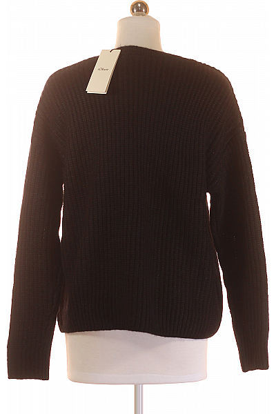 S.OLIVER Dámský Pulovr Černý Outlet