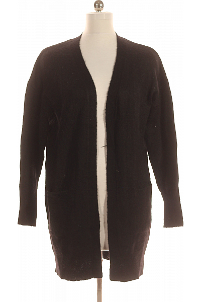 SELECTED Dámský Cardigan Vlněný Černý Vel. M