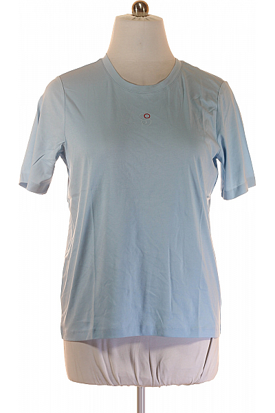 Jednoduché Dámské Tričko Modré S.OLIVER