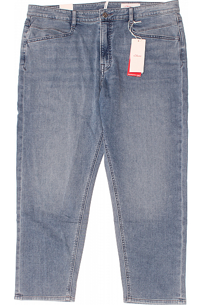 S.OLIVER Slim Fit Pánské Džíny Modré Outlet Vel.  44