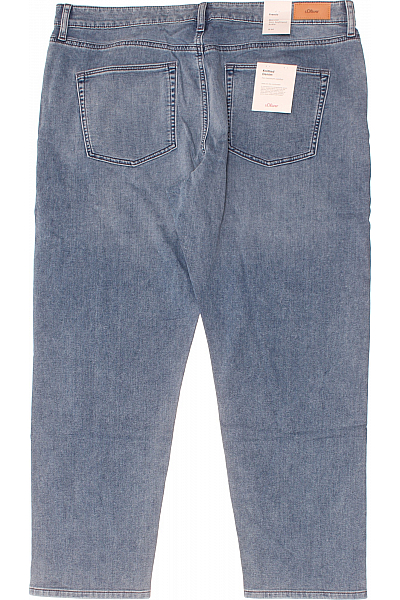 S.OLIVER Slim Fit Pánské Džíny Modré Outlet Vel.  44