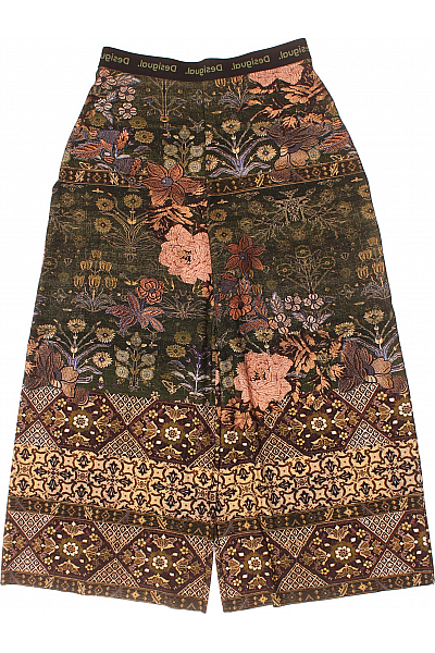 DESIGUAL Dámské Kalhoty Barevné Vel. XL