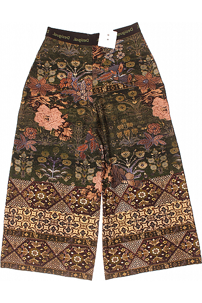 DESIGUAL Dámské Kalhoty Barevné Vel. XL