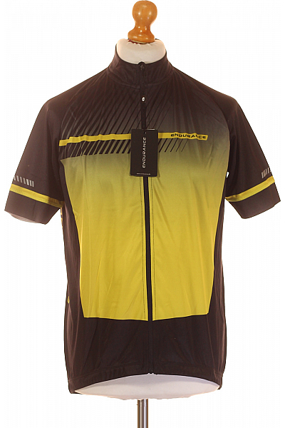 Sportovní Pánské Tričko Černé ENDURANCE