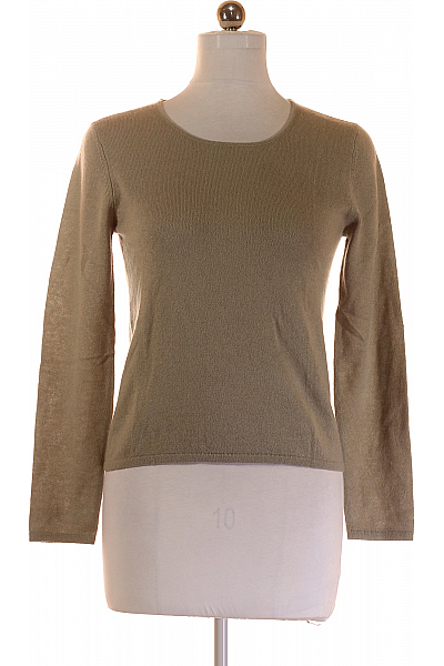 Just Cashmere Dámský Pulovr Kašmírový Zelený Vel. L