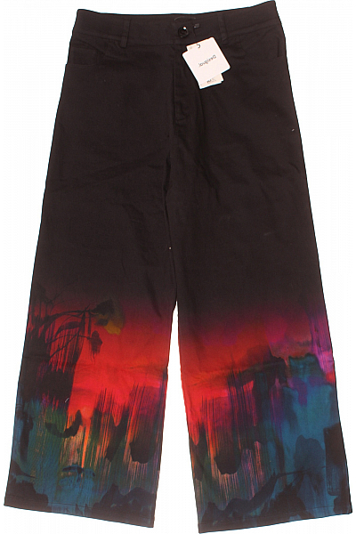 Dámské Kalhoty Barevné DESIGUAL Vel. 44