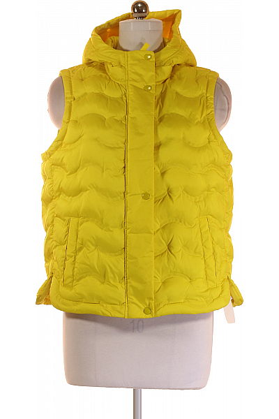 FUCHS SCHMITT Prošívaná Dámská Vesta Žlutá