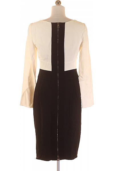 ARMANI Šaty Černobílé Second hand Vel.  38
