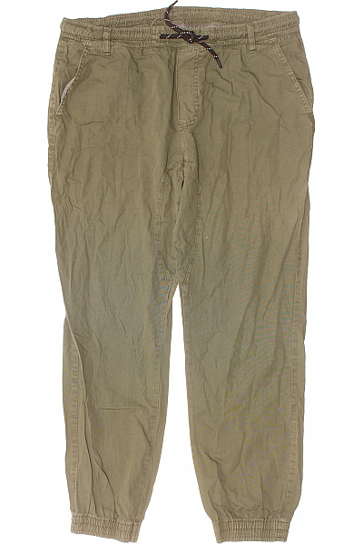 Dámské Kalhoty Khaki Second hand Vel. XXL