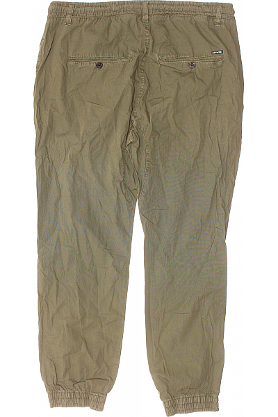 Dámské Kalhoty Khaki Second hand Vel. XXL