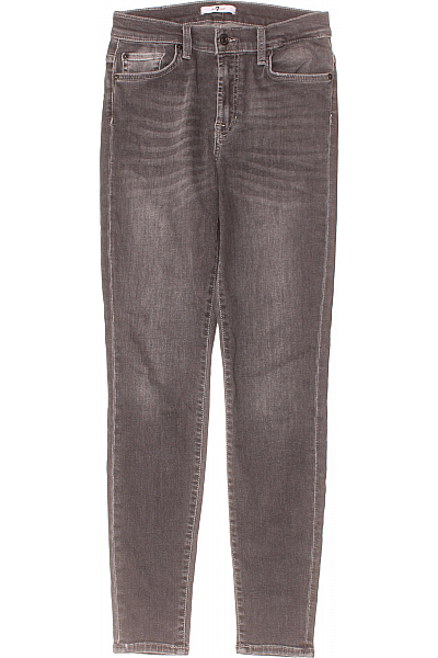 7 For All Mankind Dámské úzké Černé Vel. 28