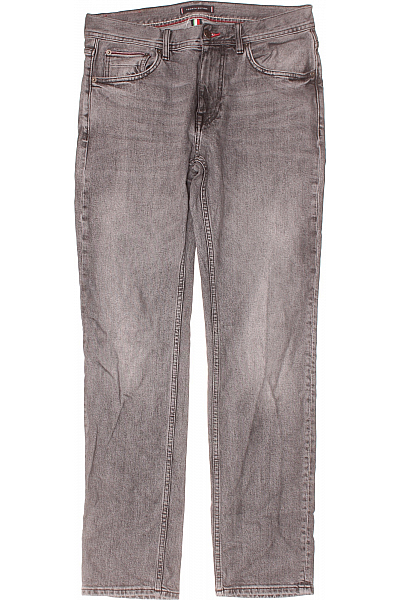 Pánské Rovné Džíny Šedé TOMMY HILFIGER Vel. 31/32
