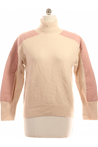 Dámský Svetr Vlněný Béžový HGBB STUDIO Vel.  M