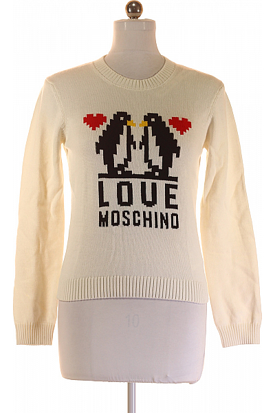 Dámský Pulovr Béžový MOSCHINO