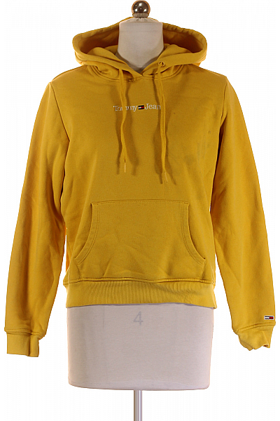 Dámská Mikina Bez Zapínání Žlutá TOMMY HILFIGER Vel. XS