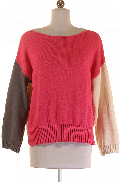 BENETTON Dámský Svetr Barevný Second Hand Vel. XS/S