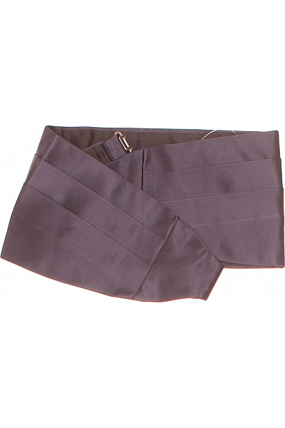 ARMANI  Pásek Hedvábné Modré