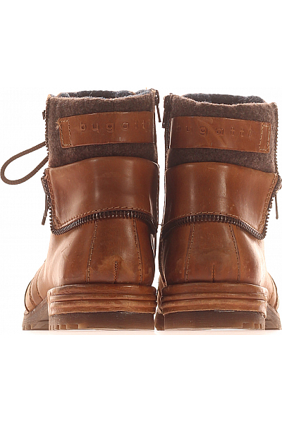 Bugatti Pánské Boty Kožené Hnědé Vel. 42