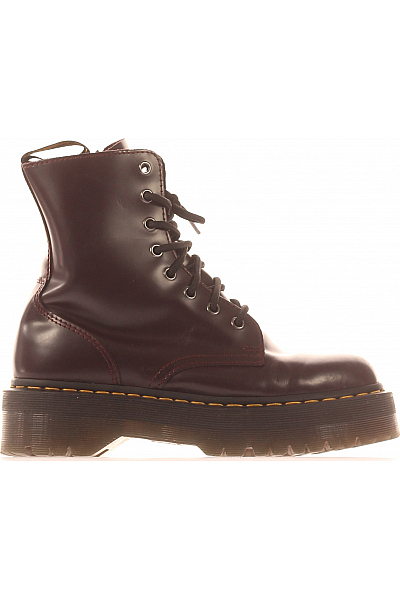 Dámské Boty Kožené Hnědé Dr.Martens Second hand Vel. 41
