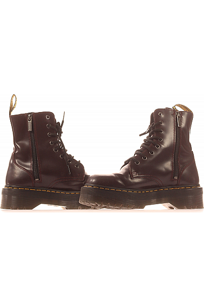 Dámské Boty Kožené Hnědé Dr.Martens Second hand Vel. 41
