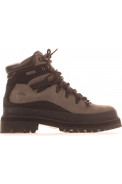Pánské Outdoorové Boty Kožené Šedé Timberland Vel.  42