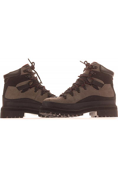 Pánské Outdoorové Boty Kožené Šedé Timberland Vel.  42