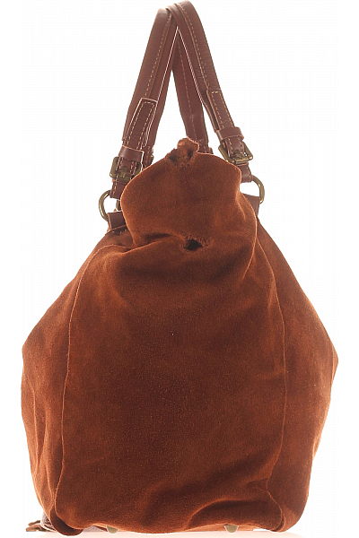 LUCCA BALDI Kabelka Kožená Hnědá