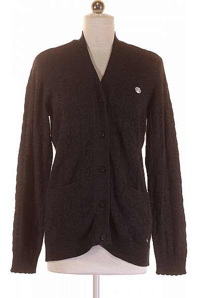 Dámský Cardigan Šedý Vel. 34