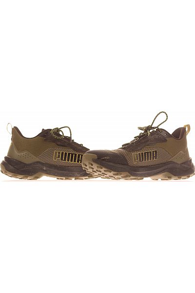 Puma Pánské Outdoorové Boty Zelené Second hand Vel. 43