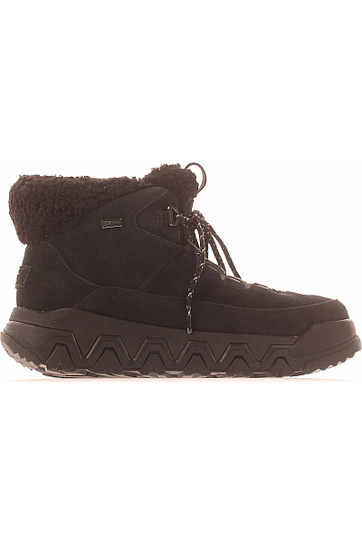 Dámské Boty Kožené Černé UGG Second hand Vel.  38