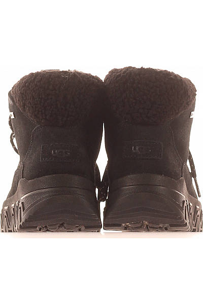 Dámské Boty Kožené Černé UGG Second hand Vel.  38