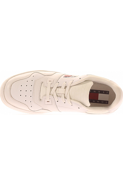 TOMMY HILFIGER Pánské Tenisky Kožené Bílé Vel.  39