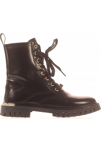Dámské Boty Černé TOMMY HILFIGER Second hand Vel. 36