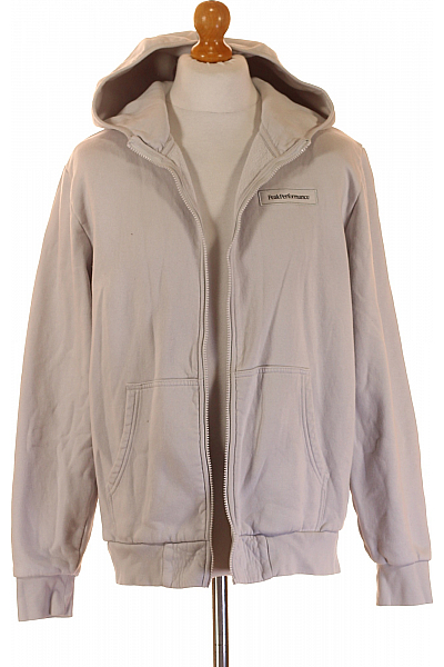 PEAK PERFORMANCE Pánská Mikina Na Zip Šedá Vel. L PEAK PERFORMANCE Pánská Mikina Na Zip Šedá Vel. L