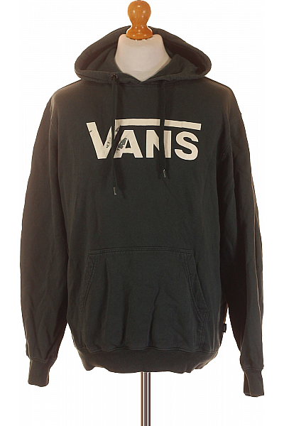 Pánská Mikina Bez Zapínání Zelená Vans Vel. M