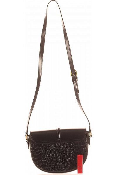 Kabelka Kožená Černá