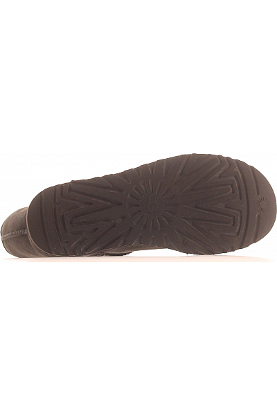 Dámské Válenky Kožené Černé UGG Second hand Vel. 38