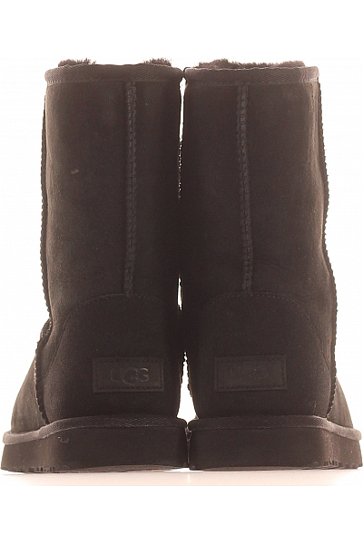 Dámské Válenky Kožené Černé UGG Second hand Vel. 38