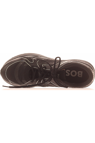 Pánské Boty Černé Hugo Boss Second hand Vel.  43