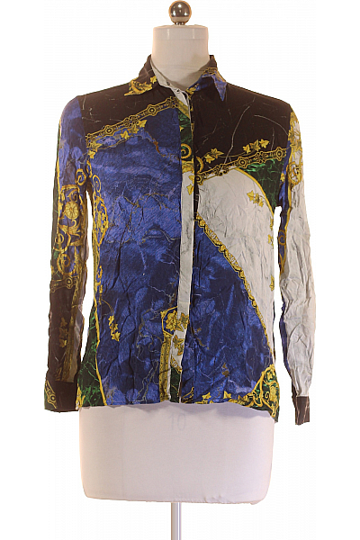 Dámská Košile Barevná VERSACE Second Hand Vel. 40