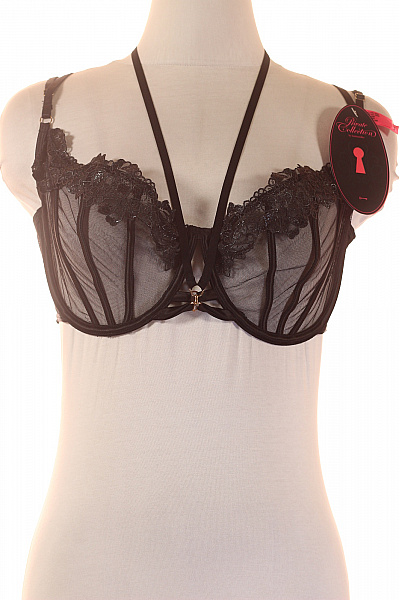 Hunkemoller Dámská krajková síťovaná průsvitná podprsenka Velikost EU 90D | Hunkemoller | obrázek 2