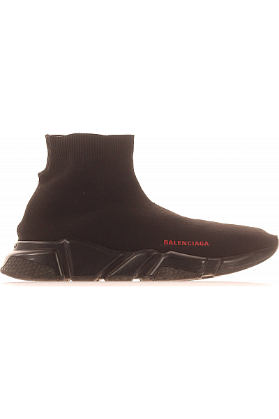 Pánské Tenisky Černé BALENCIAGA  Second Hand Vel.  43