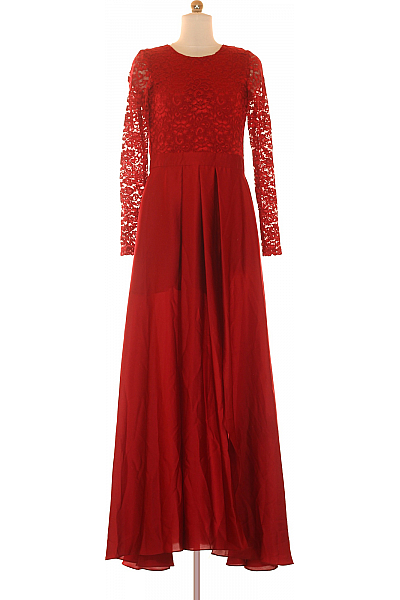 Šaty Vínová Swing Second Hand