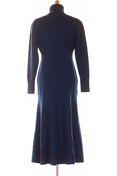 COS Šaty Vlněné Modré Second hand Vel.  S