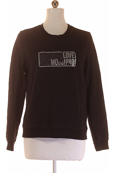 Dámská Mikina Černá MOSCHINO Vel.  38