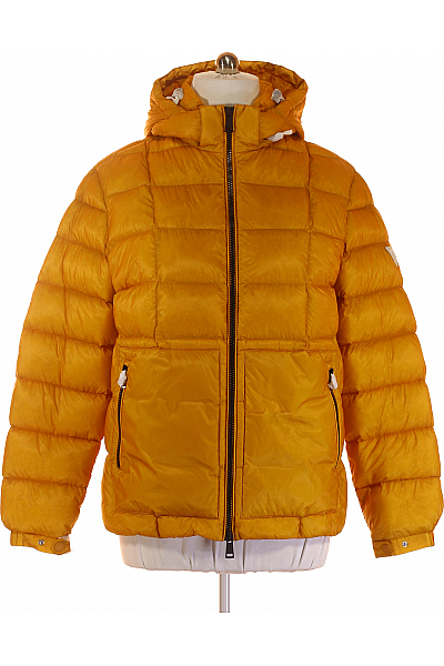 Guess Dámská Přechodné Bundy Žlutá Second hand Vel.  XL